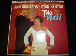 画像1: ANN RICHARDS &STAN KENTON/TWO MUCH!