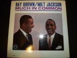 RAY BROWN &MILT JACKSON/MUCH IN COMMON