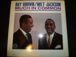 画像1: RAY BROWN &MILT JACKSON/MUCH IN COMMON