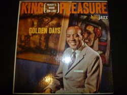 画像1: KING PLEASURE/GOLDEN DAYS