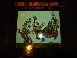 画像1: LAMBERT,HENDRICKS AND BAVAN/AT NEWPORT '63