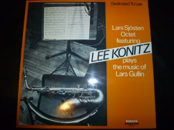 画像1: LARS SJOSTEN OCTET WITH LEE KONITZ/DEDICATED TO LEE