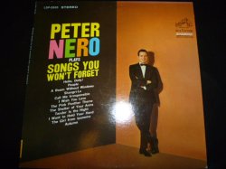 画像1: PETER NERO/PLAYS SONGS YOU WON'T FORGET