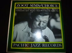 画像1: ZOOT SIMS/CHOICE