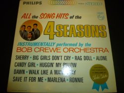 画像1: BOB CREWE ORCHESTRA/ALL THE SONG HITS OF THE 4 SEASONS