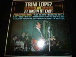 画像1: TRINI LOPEZ/LIVE AT BASIN ST. EAST