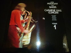 画像1: GERRY MULLIGAN & CHET BAKER/CARNEGIE HALL CONCERT VOLUME 1