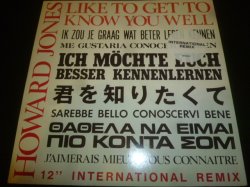 画像1: HOWARD JONES/LIKE TO GET TO KNOW YOU WELL (12")