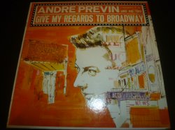 画像1: ANDRE PREVIN & HIS TRIO/GIVE MY REGARDS TO BROADWAY