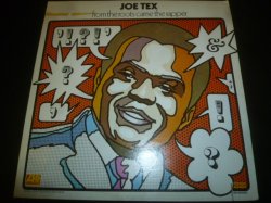 画像1: JOE TEX/FROM THE ROOTS CAME THE RAPPER