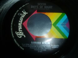 画像1: BARBARA ACKLIN/SEVEN DAYS OF NIGHT