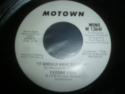 画像1: YVONNE FAIR/IT SHOULD HAVE BEEN ME