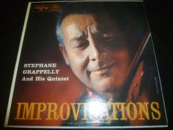 画像1: STEPHANE GRAPPELLY & HIS QUINTET/IMPROVISATIONS