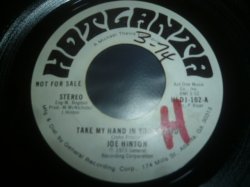 画像1: JOE HINTON/TAKE MY HAND IN YOUR HAND