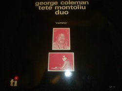 画像1: GEORGE COLEMAN - TETE MONTOLIU DUO/MEDITATION
