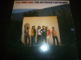 PAUL BUTTERFIELD'S BETTER DAYS/IT ALL COMES BACK