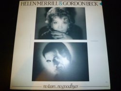 画像1: HELEN MERRILL&GORDON BECK/NO TEARS...NO GOODBYES