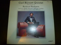 画像1: CARL BURNETT QUINTET/PLAYS MUSIC OF RICHARD RODGERS