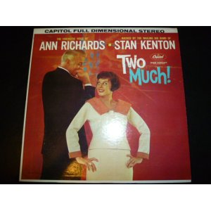 画像: ANN RICHARDS &STAN KENTON/TWO MUCH!