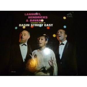 画像: LAMBERT,HENDRICKS AND BAVAN/RECORDED "LIVE" AT BASIN STREET EAST