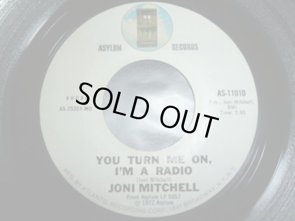画像1: JONI MITCHELL/YOU TURN ME ON, I'M A RADIO