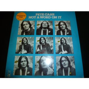 画像: PETE CARR/NOT A WORD ON IT