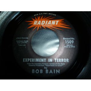 画像: BOB BAIN/EXPERIMENT IN TERROR