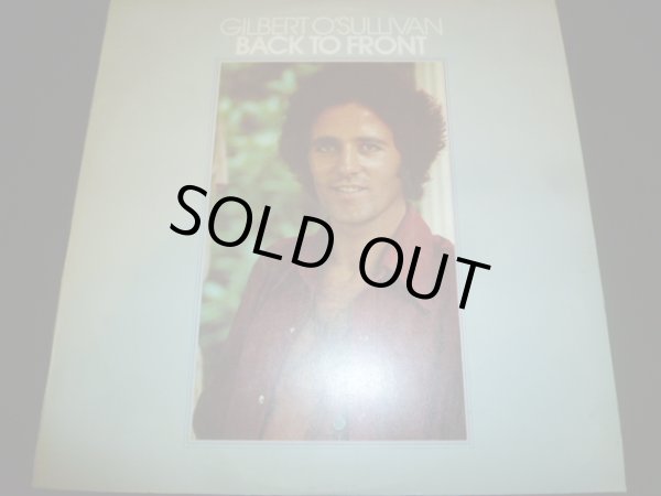 画像1: GILBERT O'SULLIVAN/BACK TO FRONT