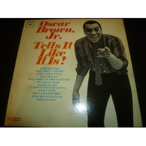 画像: OSCAR BROWN, JR./TELLS IT LIKE IT IS !