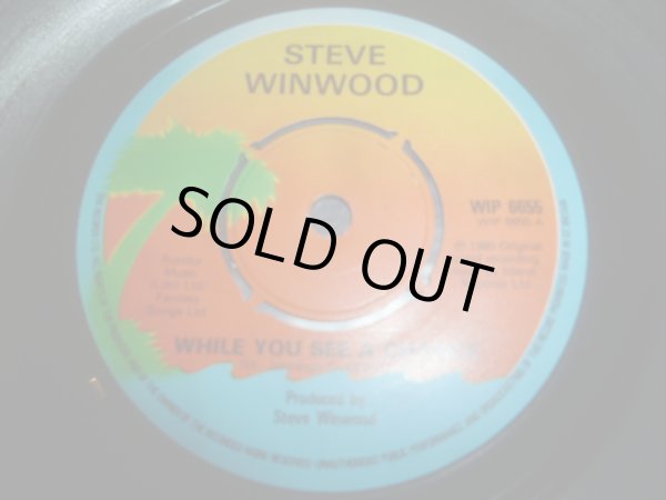画像1: STEVE WINWOOD/WHILE YOU SEE A CHANCE