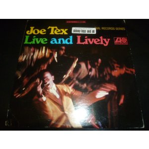 画像: JOE TEX/LIVE AND LIVELY