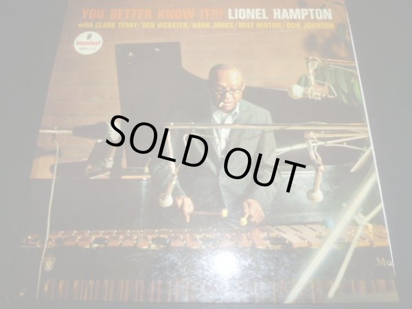 画像1: LIONEL HAMPTON/YOU BETTER KNOW IT!!!