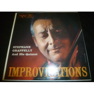 画像: STEPHANE GRAPPELLY & HIS QUINTET/IMPROVISATIONS