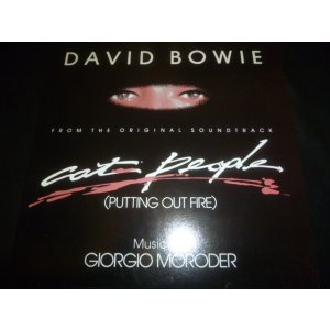 画像: DAVID BOWIE/CAT PEOPLE (12")