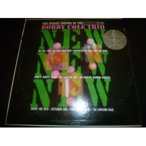 画像: BOBBY COLE TRIO/NEW! NEW! NEW!