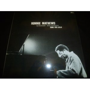 画像: RONNIE MATHEWS TRIO/SONG FOR LESLIE