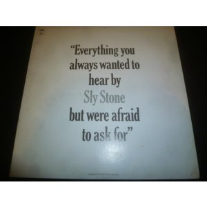 画像: SLY & THE FAMILY STONE/EVERYTHING YOU ALWAYS WANTED TO HEAR BY SLY STONE BUT WERE AFRAID TO ASK FOR