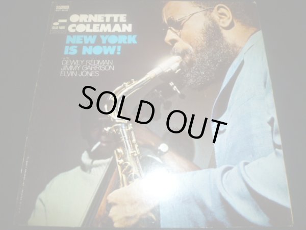 画像1: ORNETTE COLEMAN/NEW YORK IS NOW