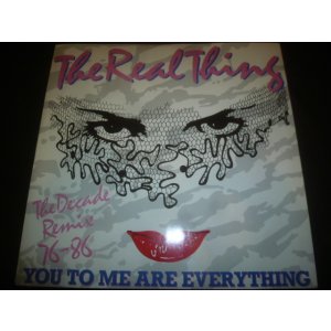 画像: REAL THING/YOU TO ME ARE EVERYTHING (12")