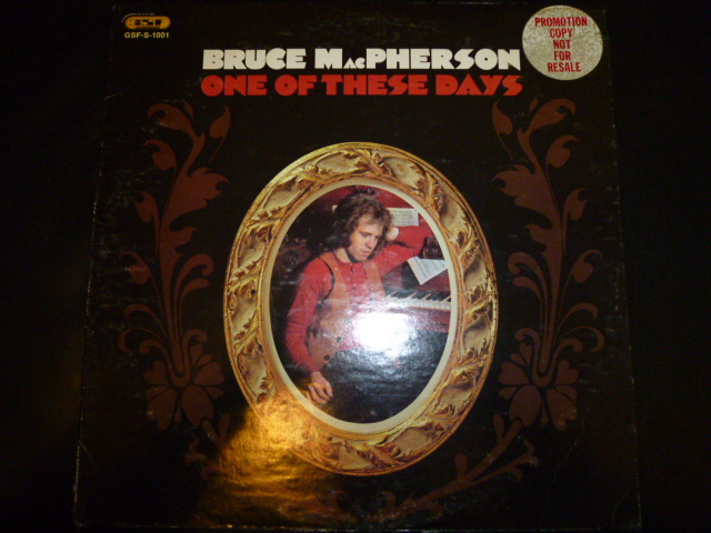 画像1: BRUCE MacPHERSON/ONE OF THESE DAYS