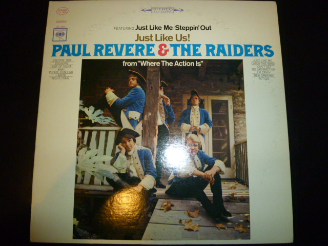画像1: PAUL REVERE &THE RAIDERS/JUST LIKE US!