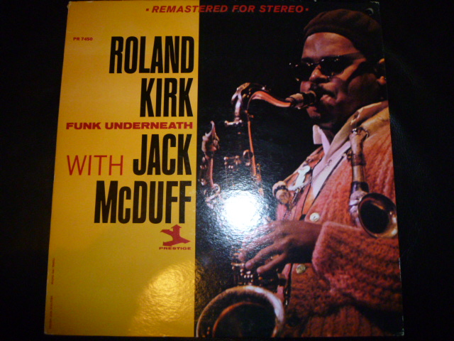 画像1: ROLAND KIRK WITH JACK McDUFF/FUNK UNDERNEATH