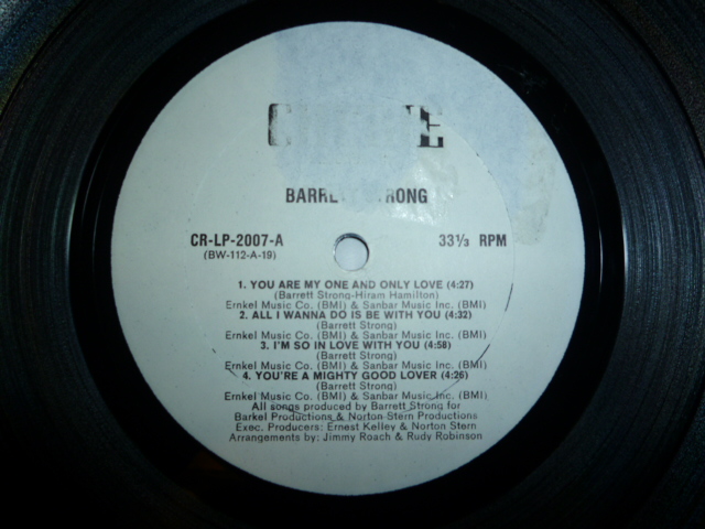画像: BARRETT STRONG/LOVE IS YOU