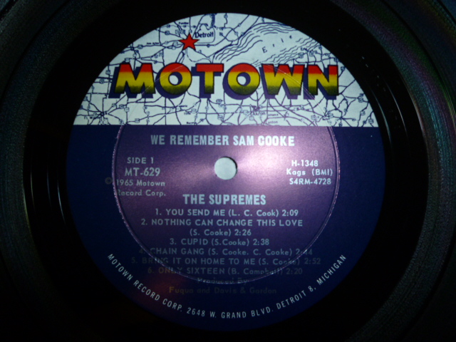 画像: SUPREMES/WE REMEMBER SAM COOKE