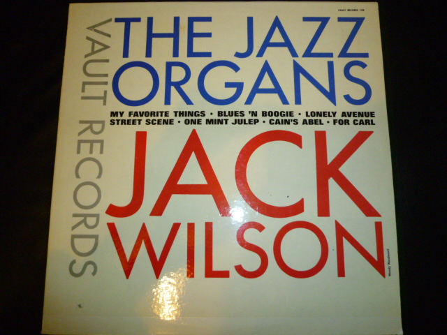 画像1: JACK WILSON/THE JAZZ ORGANS