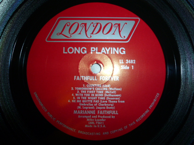 画像: MARIANNE FAITHFULL/FAITHFULL FOREVER...