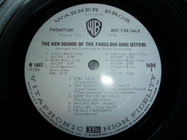 画像: KING SISTERS/THE NEW SOUND OF THE FABULOUS KING SISTERS