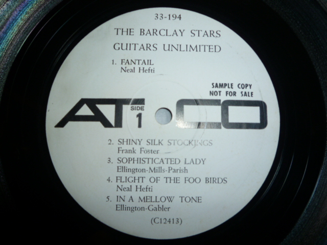 画像: BARCLAY STARS/GUITARS UNLIMITED