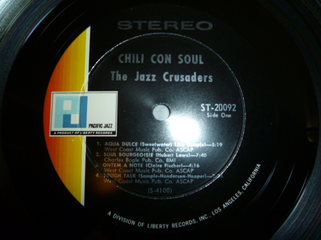 画像: JAZZ CRUSADERS/CHILE CON SOUL