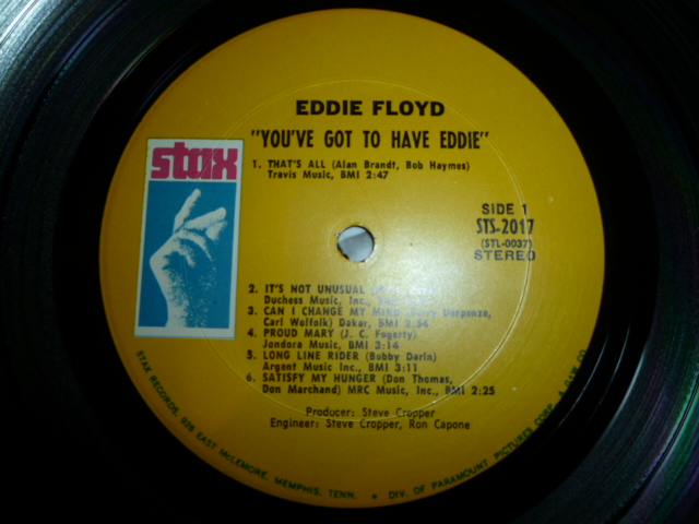 画像: EDDIE FLOYD/YOU'VE GOT TO HAVE EDDIE